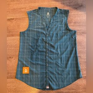 Like New Rabbit Hoka Collab Button-down Tank